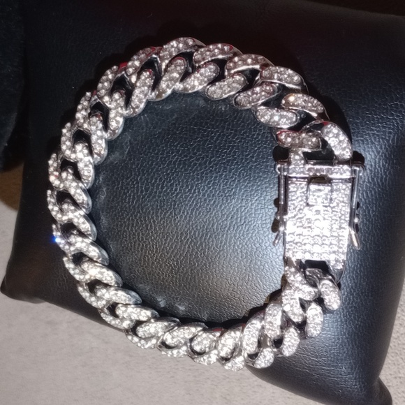 Bracelet Unisex 90 DAY Warranty high-end prototypes. Real Lab Diamonds VVS CLARI